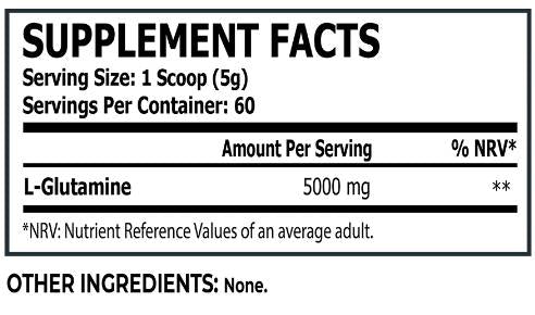 Glutamin por - 300 gramm
