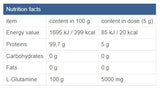 Glutamin por/fermentált - 300 gramm