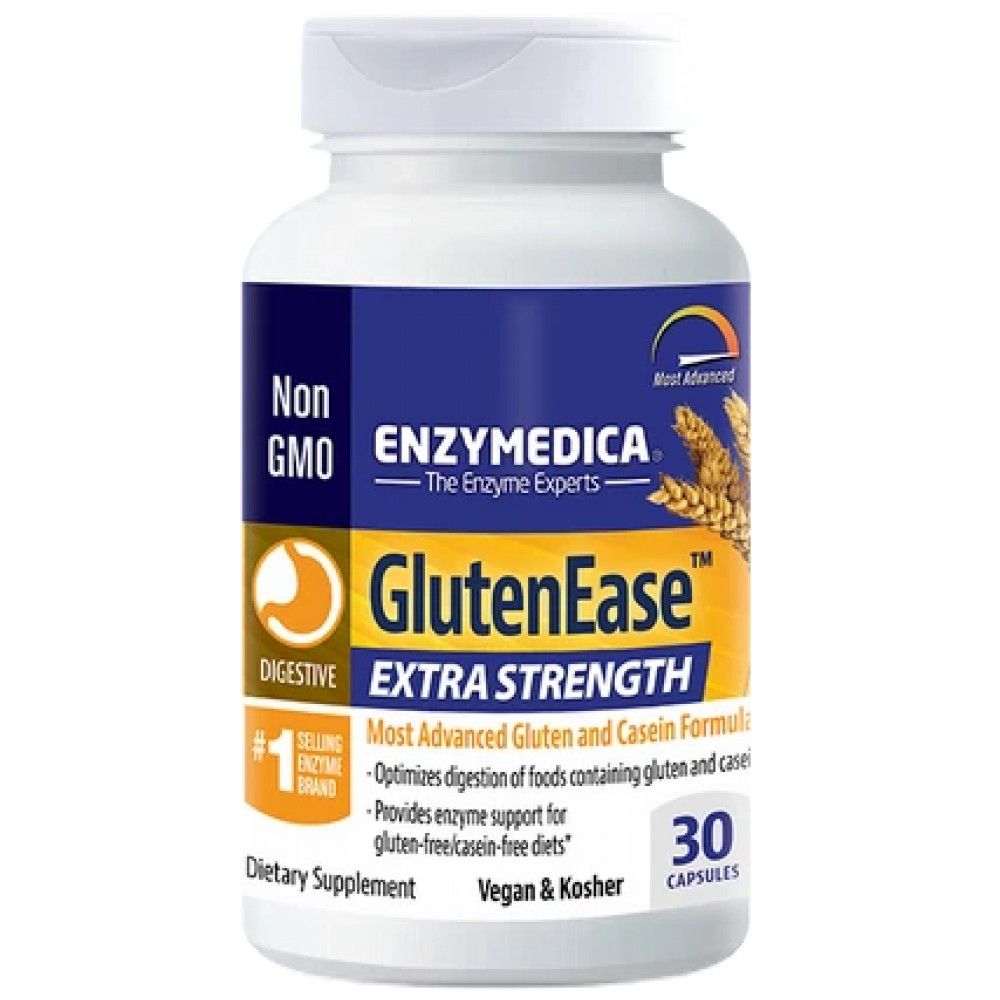 GlutenEase Extra Strength - 60 kapszula