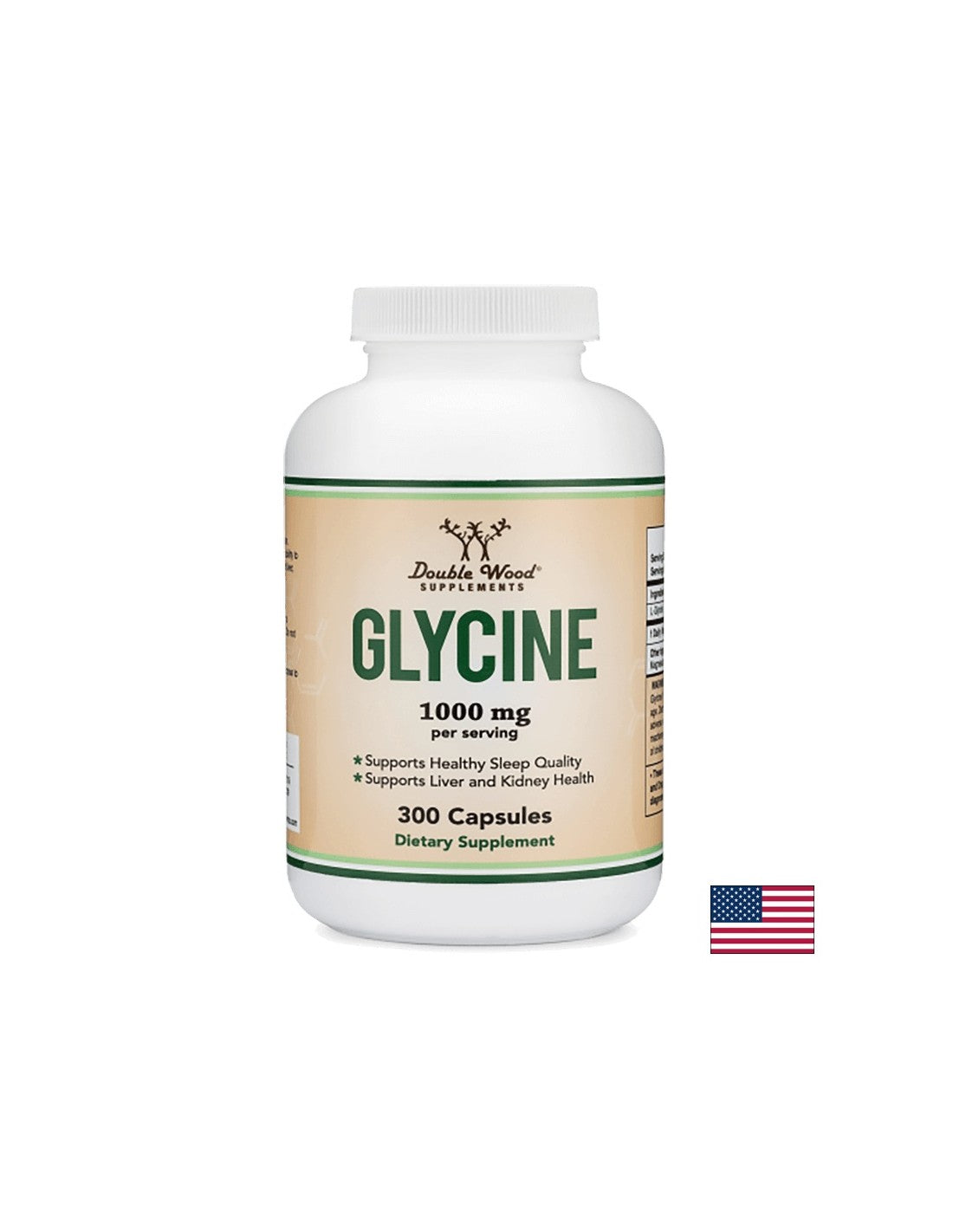Glicin, 300 kapszula <tc>Double Wood</tc>
