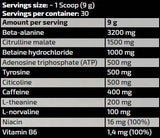 Gold Line/Full Blown Energizer Pre-Workout/Minta 9 gramm