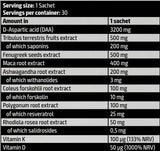 Gold Test Pak | DAA-val és görögszénakivonattal & Tribulus - 30 tasak