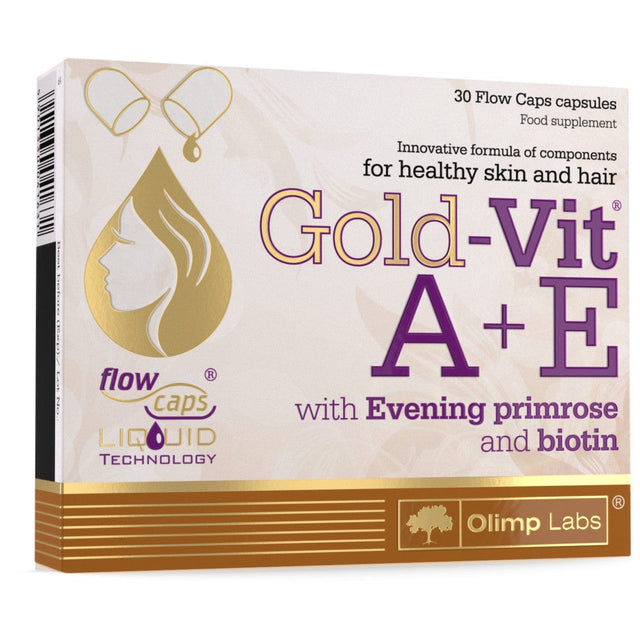 Gold Vit A+E - 30 capsules - Nutra Best Europe