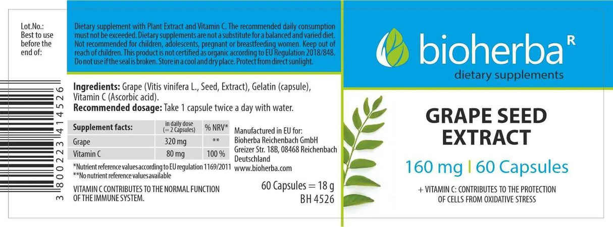 Szőlőmag kivonat 280 mg - 60 kapszula