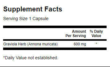 Graviola 530 mg - 60 kapszula