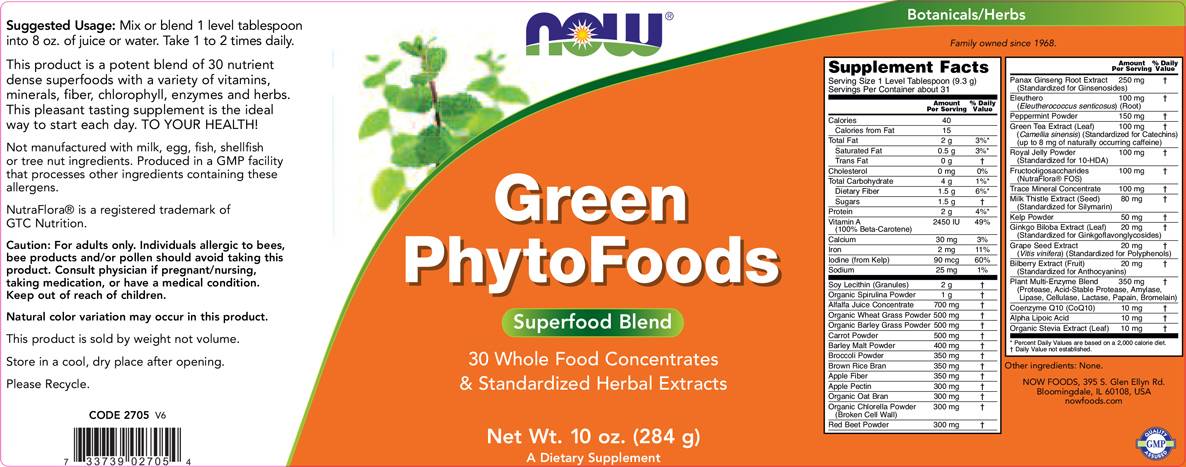 Green Phyto Foods [284 gramm]