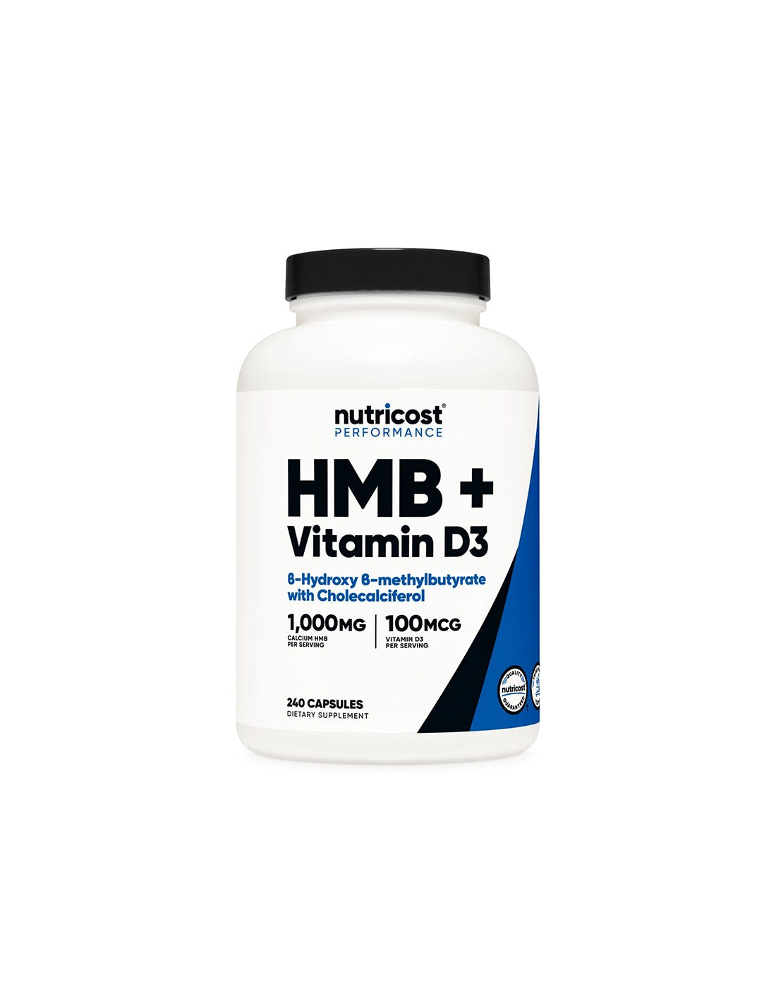 Csontok, ízületek és izmok ápolása - HMB + D3-vitamin, 240 kapszula