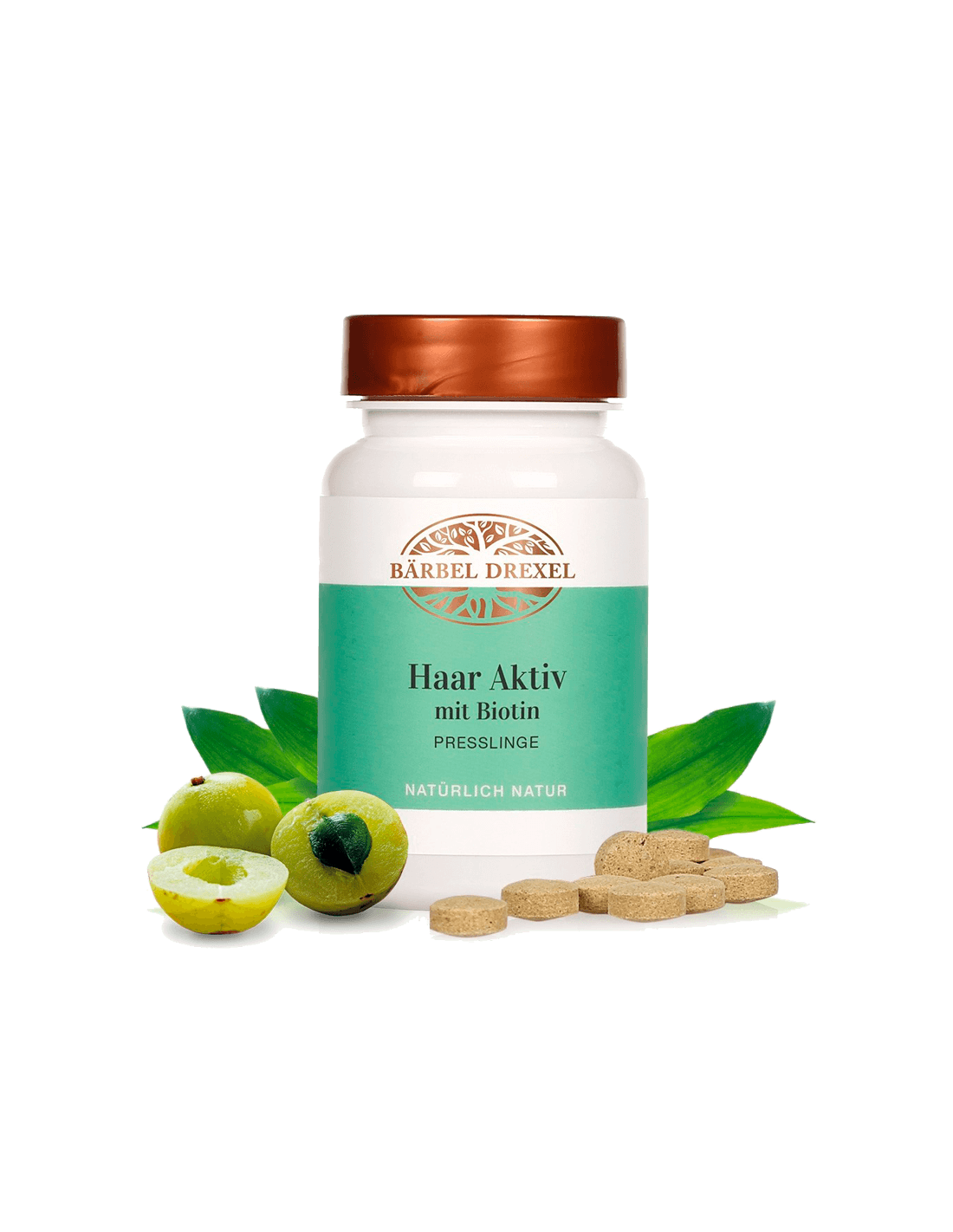 Haar Aktiv mit Biotin/Egészséges hajért formula quinoa biotinnal, 125 tabletta <tc>Bärbel Drexel</tc>