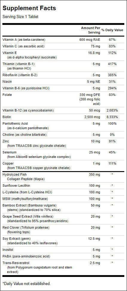 Hajrevitalizáló formula - 60 tabletta