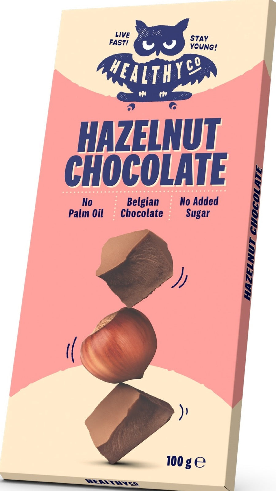 <tc>HealthyCo</tc> 100 gramm mogyorós csokoládé - ​​hozzáadott cukor és pálmaolaj nélkül
