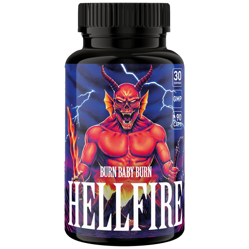 Hellfire | forskolinnal, a Paradicsom szemeivel & Zöld tea - 90 kapszula