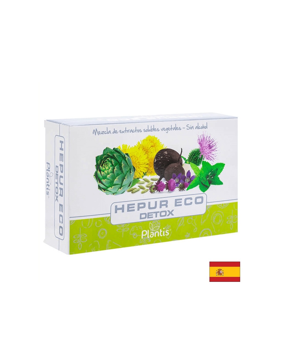 Hepur Eco Detox/ Gyógynövényes méregtelenítő keverék, 20 ampulla Arte fogyasztásra<tc>san</tc>ia