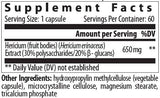 Hericium 650 mg | Oroszlánsörény - 60 kapszula