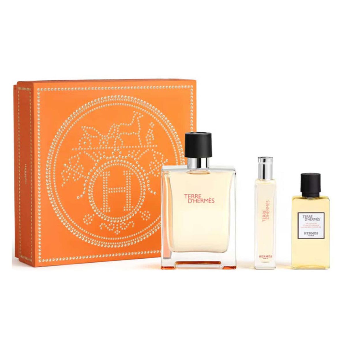 <tc>Hermès</tc> Terre Hermès EDT 100ml gél 40ml Mini 15ml @ szett