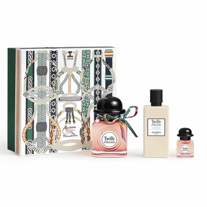 Hermes Twilly Eau De Parfum Spray 85ml Szett 3 részes