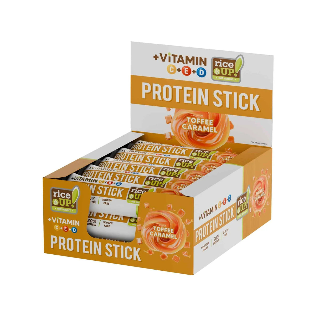 Magas fehérjetartalmú szelet & Hozzáadott cukor nélkül - 15 x 40 g