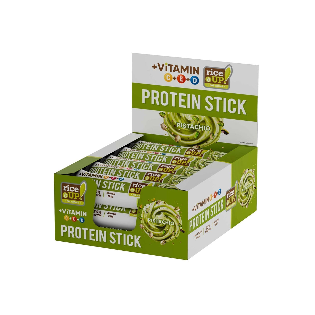 Magas fehérjetartalmú szelet & Hozzáadott cukor nélkül - 15 x 40 g