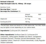 High Strength CoQ-10 100 mg - 30 kapszula