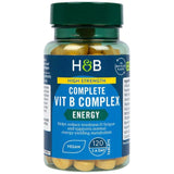 Nagy szilárdságú | Komplett B-vitamin komplex - 120 tabletta