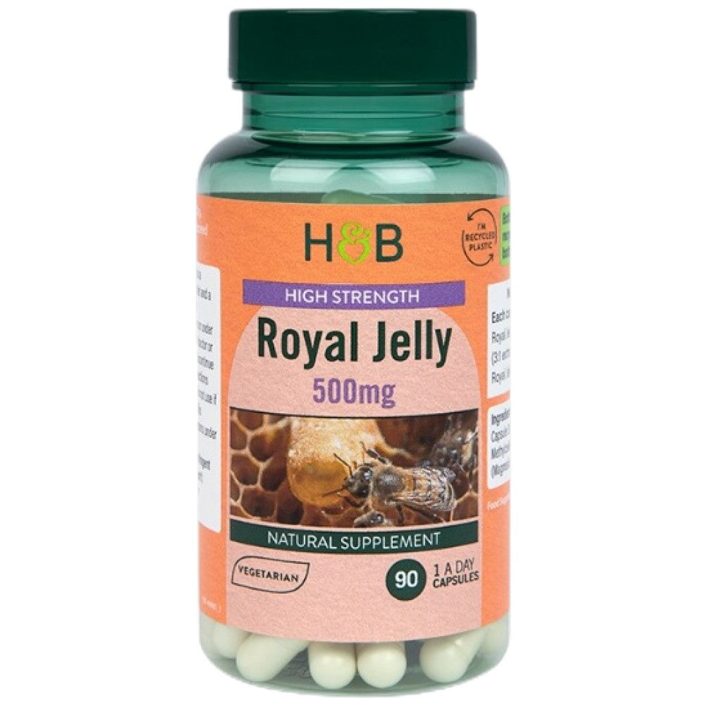 High Strength Royal Jelly 500 mg - 90 kapszula