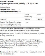 Nagy erősségű C-vitamin 1000 mg - 240 tabletta