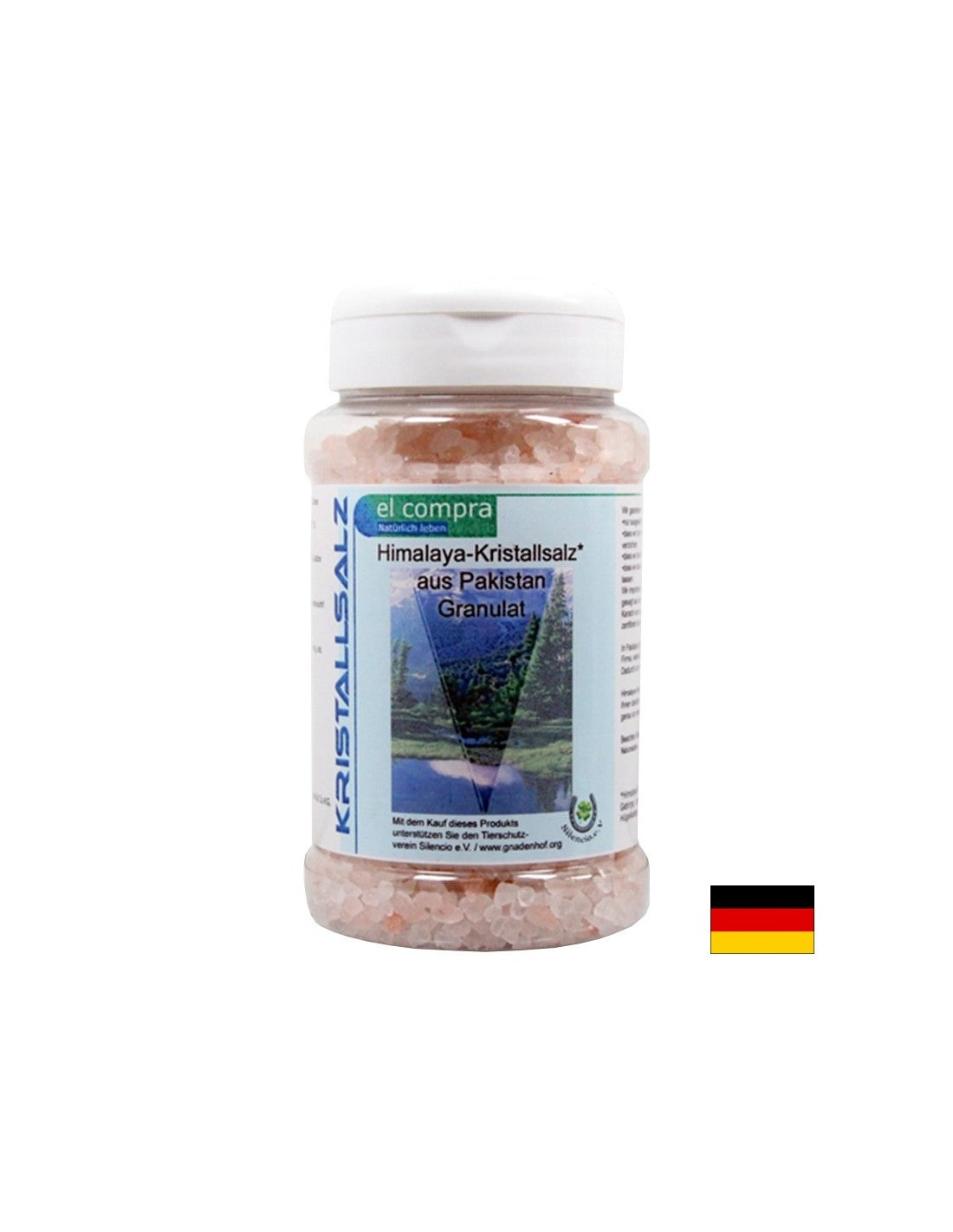 Himalaya Kristallsalz aus Pakistan Granulat - Himalája só Pakisztánból, 550 g nagy kristályok El Compra