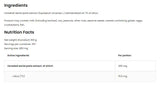 Zsurló kivonat por 100 gramm