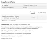 Ashwagandha Extract Liquid | Certified Organic - 59 ml - Nutra Best Europe