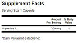 Huperzine A 200 mcg - 30 kapszula