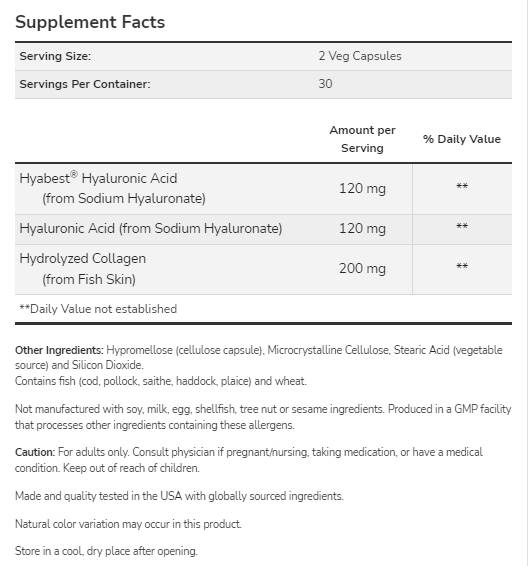 Hydration Rescue | Hyabest®-el - 60 kapszula