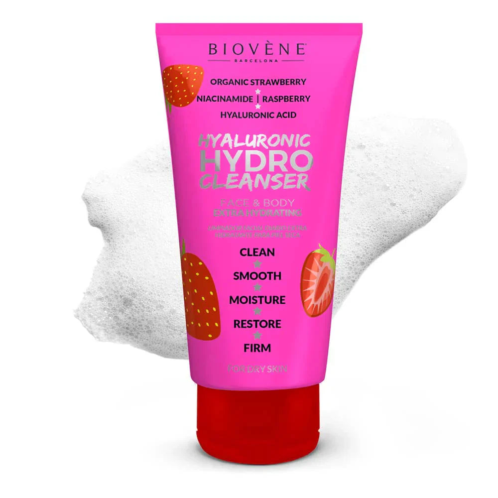 Hydro Cleanser HA – Hidratáló arc- és testmosó gél hialuronsavval 200 ml