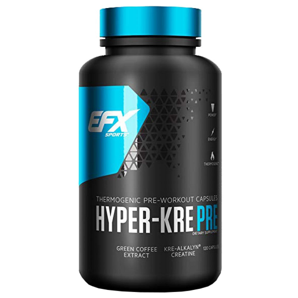 Hyper Kre-Alkalyn PRE/koffeinnel - 120 kapszula