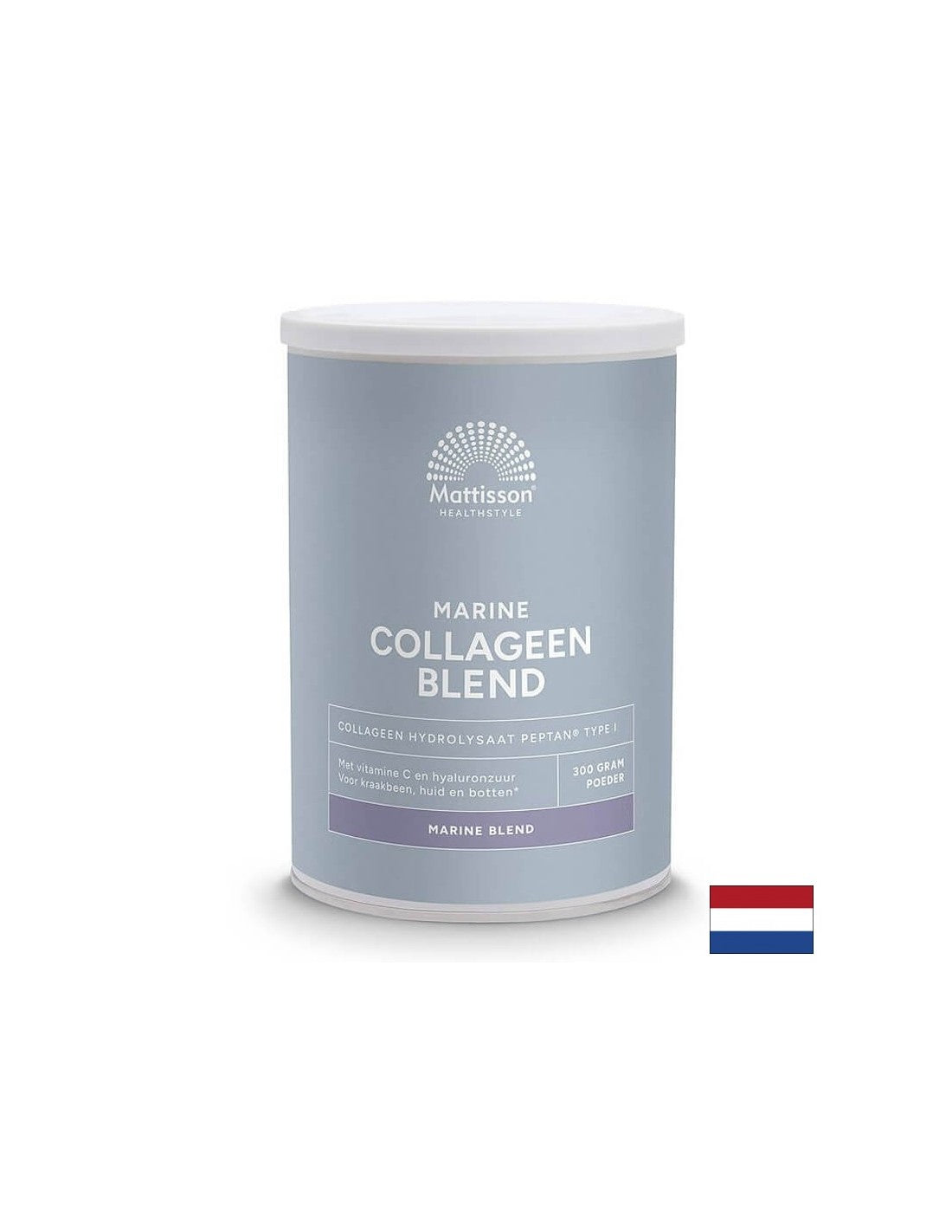 I-es típusú halkollagén C-vitaminnal és hialuronsavval - Marine Collagen Peptan, 300 g