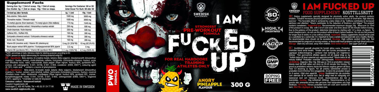 F#CKED UP JOKER Edition vagyok – 300 gramm