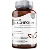 Magnesium 220 mg (two-component) - 180 capsules - Nutra Best Europe