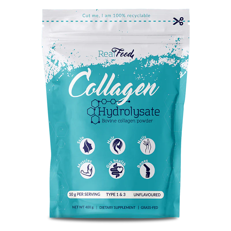 Hydrolyzed bovine collagen type 1 and 3 (10,000 mg) - 40 doses, 400 g - Nutra Best Europe