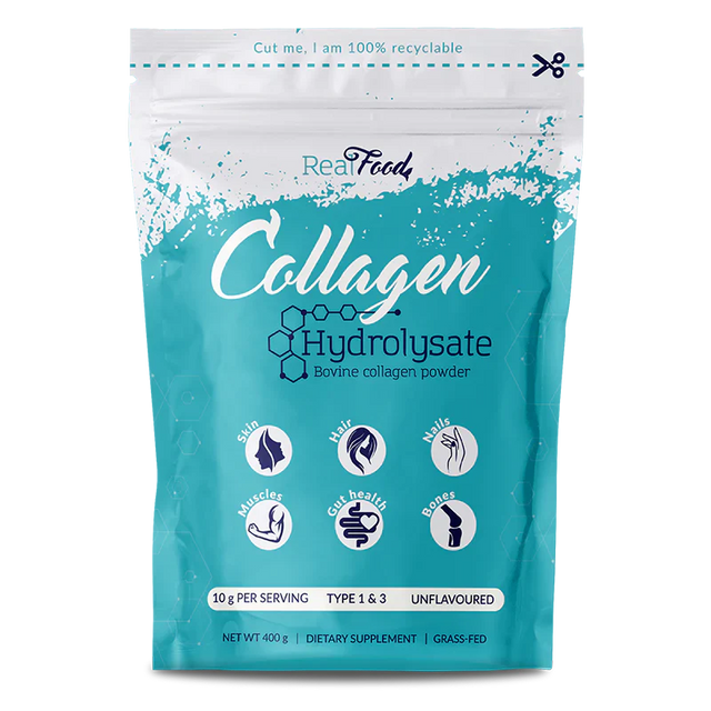 Hydrolyzed bovine collagen type 1 and 3 (10,000 mg) - 40 doses, 400 g - Nutra Best Europe