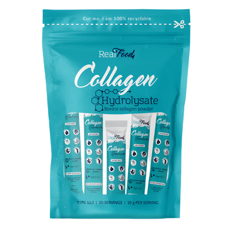 Hydrolyzed bovine collagen type 1 and 3 (10,000 mg) - 20 doses - Nutra Best Europe