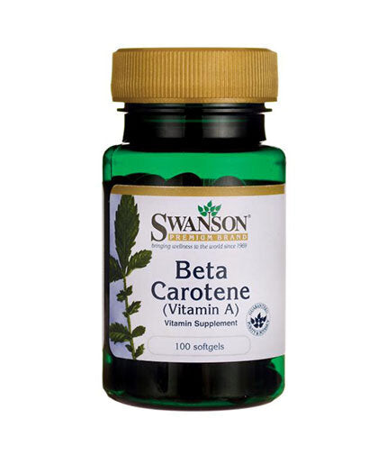Beta-Carotene 25,000 IU - 100 Gel capsules - Nutra Best Europe