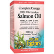 100% Wild Alaskan Salmon Oil Complete Omega - 90 Gel capsules - Nutra Best Europe