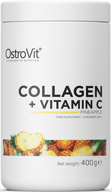 Collagen + Vitamin C / Powder - 400 grams - Nutra Best Europe