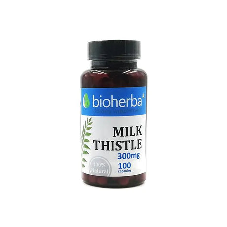 Milk Thistle 300 mg - 100 capsules - Nutra Best Europe