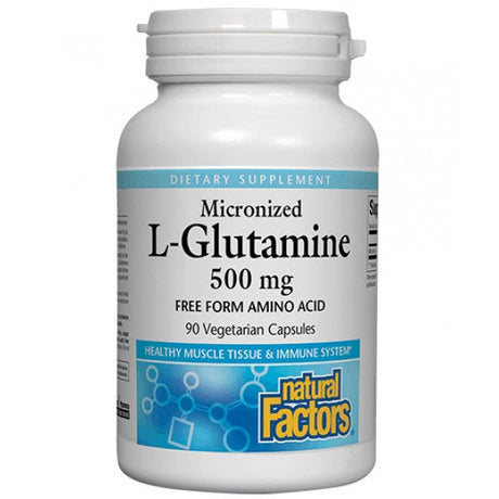 L-Glutamine 500 mg - 60 capsules - Nutra Best Europe