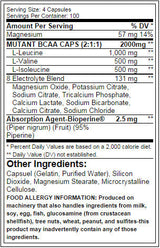 100% Free Form BCAA 400caps. - Nutra Best Europe