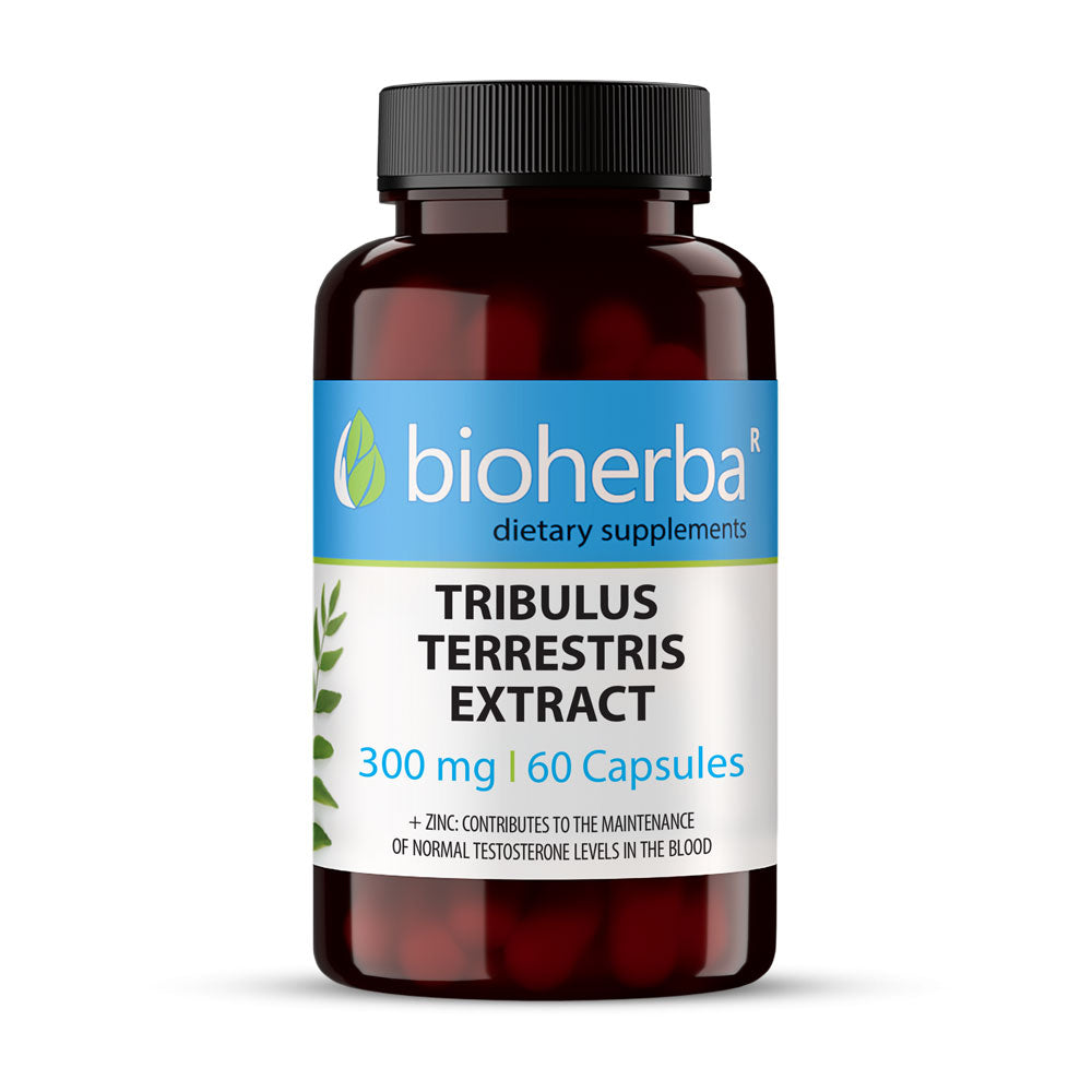 Tribulus Terrestris Extract 300 mg - 60 capsules - Nutra Best Europe