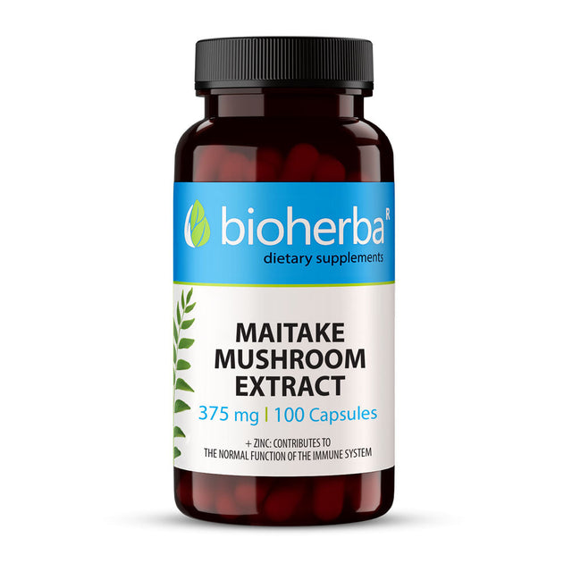 Maitake Mushroom Extract 450 mg - 100 capsules - Nutra Best Europe