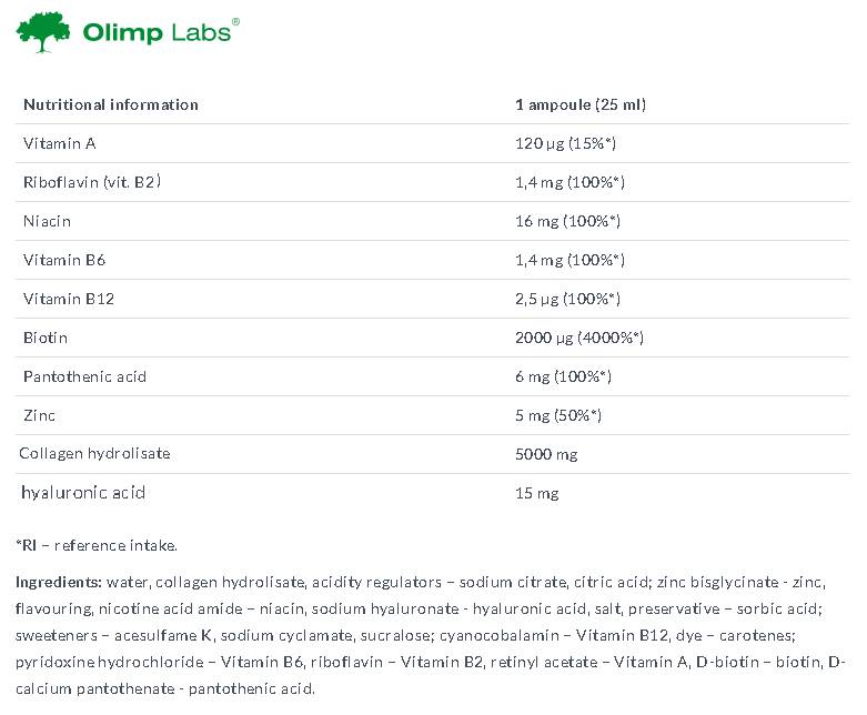 Innovum Beauty Shot 20 x 25 ml - Nutra Best Europe