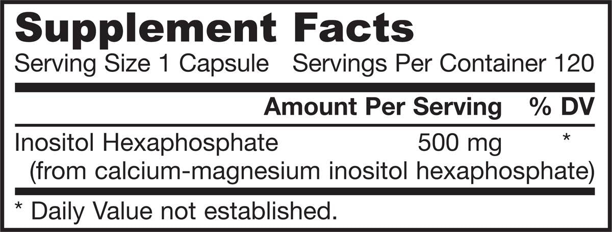 IP6 (inozitol-hexafoszfát) 500 mg - 120 kapszula
