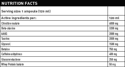 Jégpumpa/edzés előtti lövés - 120 ml