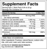 Immunity Assist C Plus D-vitaminnal és cinkkel | Citrus ízű 30 csomag